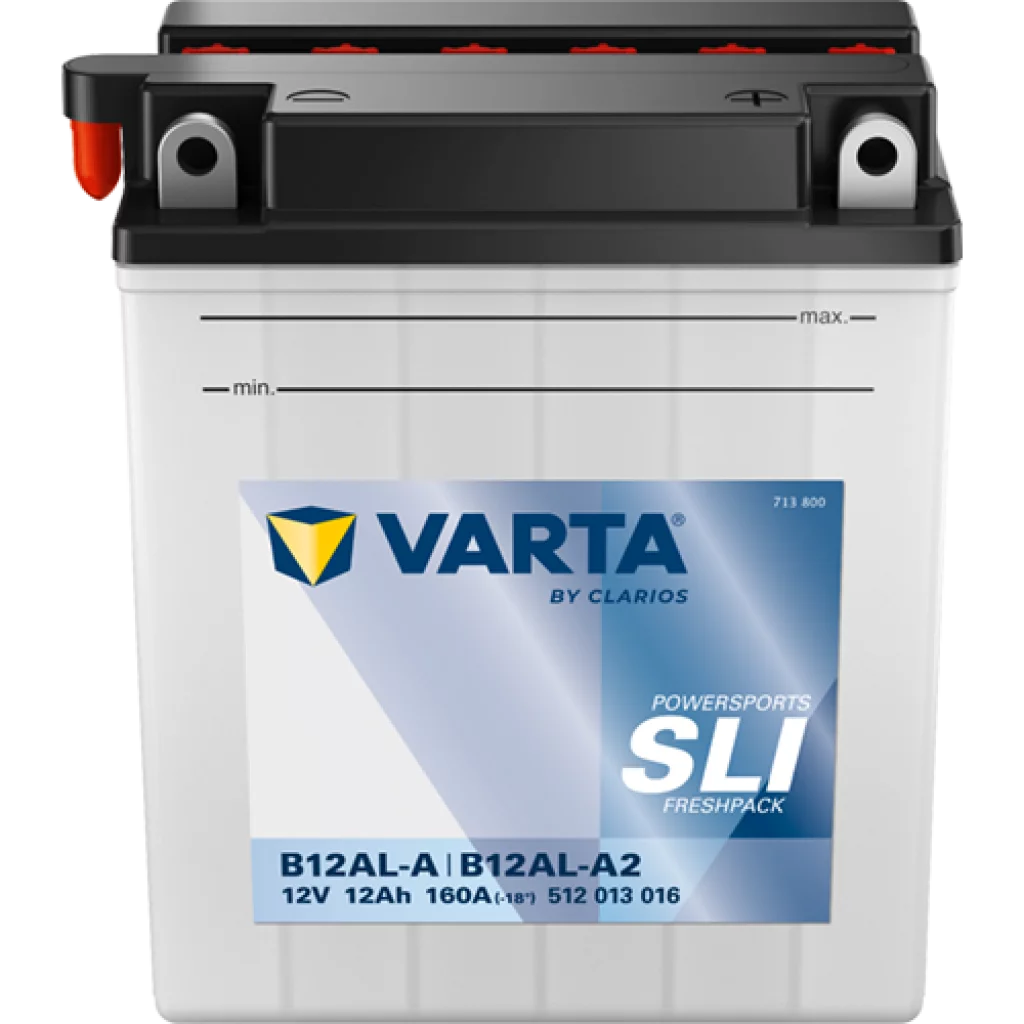 VARTA MC Batteri 12V 12AH 160CCA (136x82x161mm) +høyre YB12AL-A