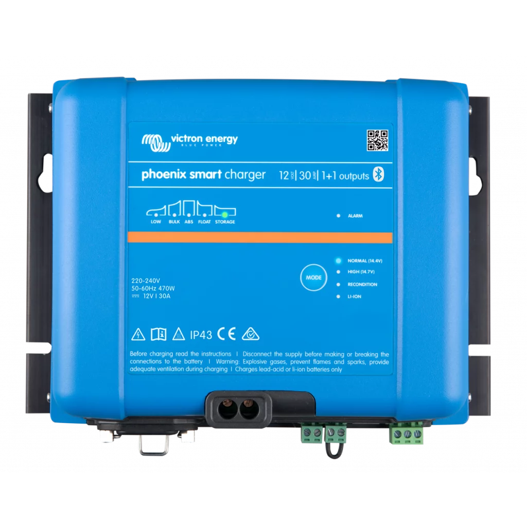 VICTRON Phoenix Smart IP43 Batterilader 24V 16A 1+1 kanaler