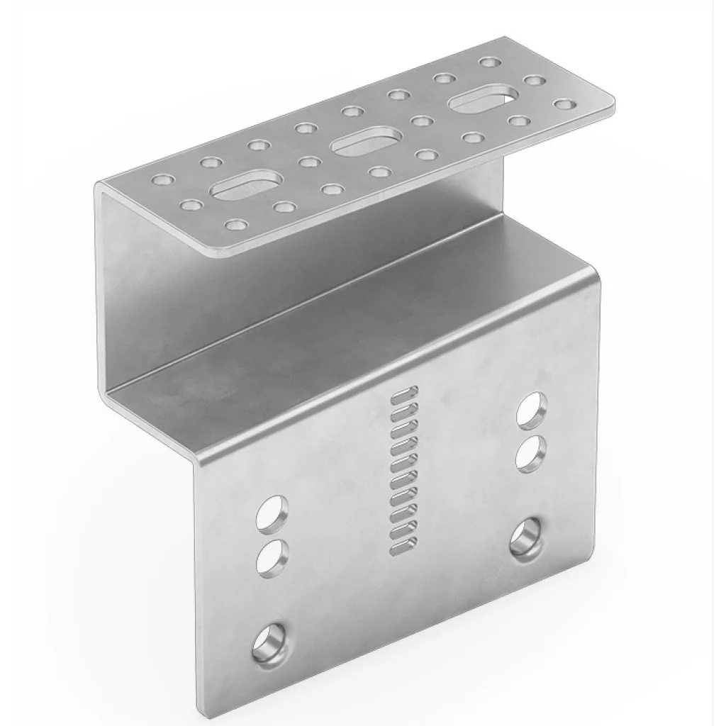 Falset feste til solcellemontering, gjenget