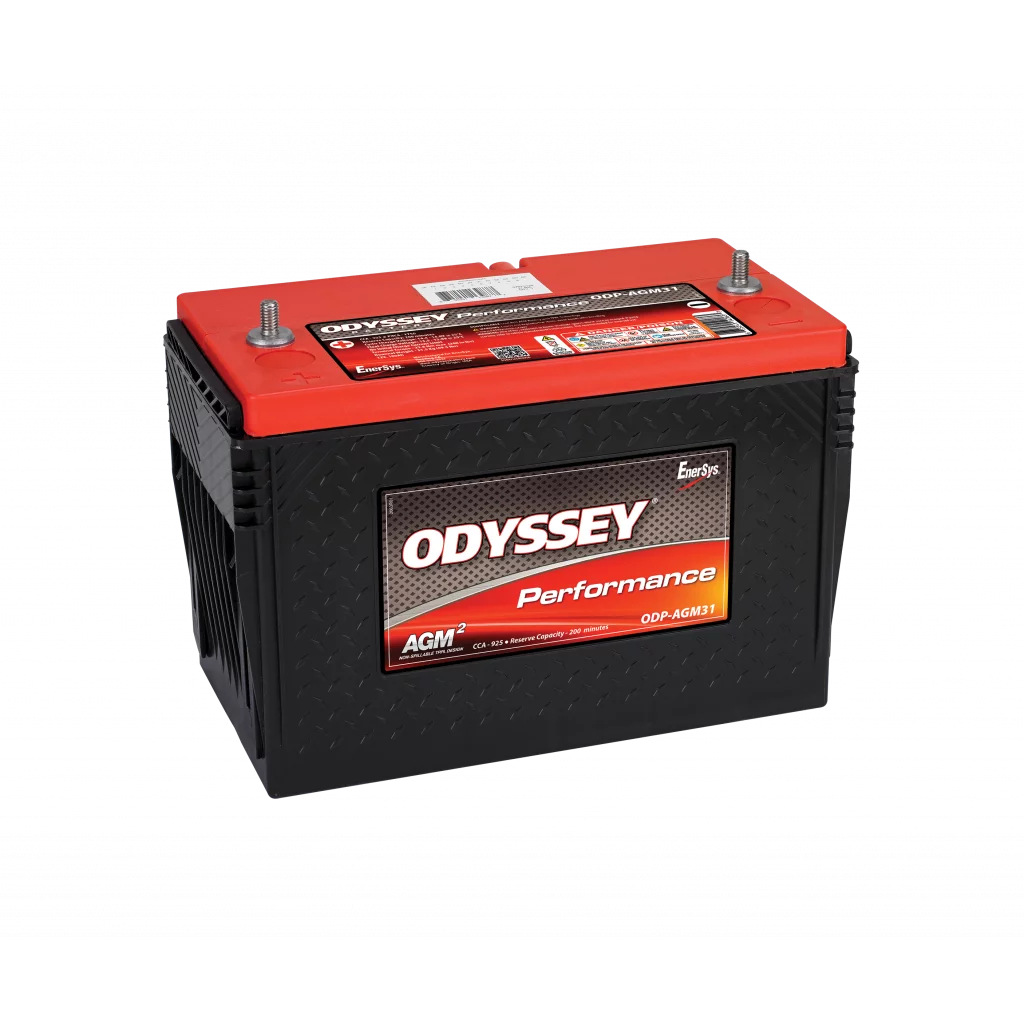 ODYSSEY ODP-AGM31 AGM Batteri 12V 100AH 925CCA (330x172x243mm) +venstre (stud)