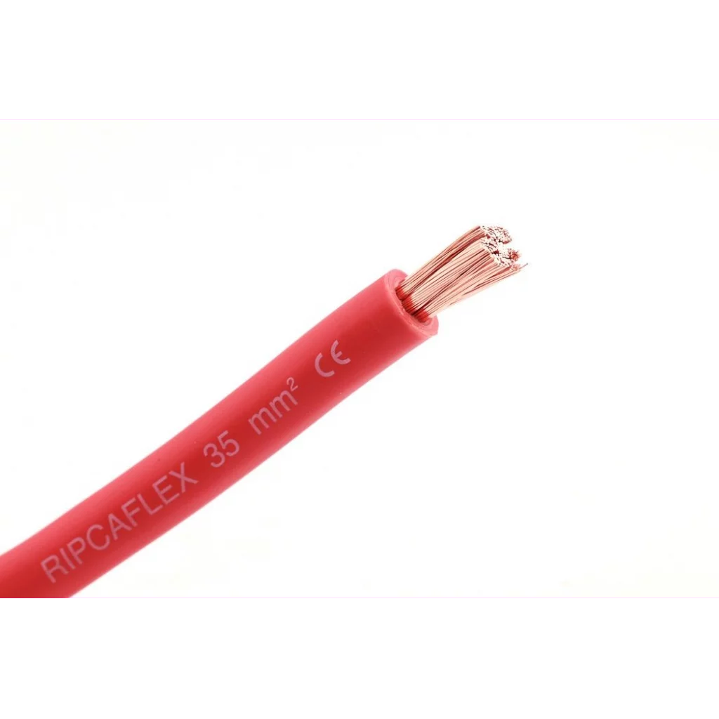 Batterikabel 35mm2 - Rød