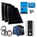 skanbatt-victron-kraftpakke-230v-3000va-1230w-3x410w-solceller-med-lithium-batterier-og-hyundai-3900w-aggregat