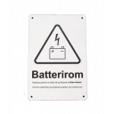 skilt-batterirom-aluminium