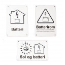 batteriskilt-aluminium