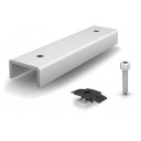 k2-dome-flatconnector-set-1rail-2skruer-2fester