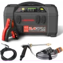 lokithor-lithium-startbooster-12v-2500a-med-150-psi-luftkompressor-og-1.5-mpa-barbart-hoytrykkspylersett