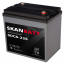 skanbatt-deep-cycle-agm-batteri-6v-225ah-260x180x246mm
