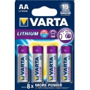 varta-lithium-aa-1-5v-4-pakning