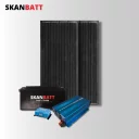 skanbatt-kraftpakke-12v-200ah-lithium-m-heat-1000w-inverter-400w-2x200w-rammepanel