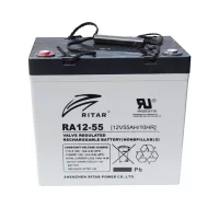 ritar-agm-deep-cycle-batteri-12v-55ah-229x138x216mm-venstre