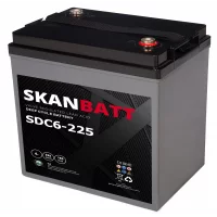skanbatt-deep-cycle-agm-batteri-6v-225ah-260x180x246mm